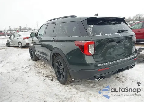 2022 Ford Explorer St из США, поврежденный, VIN 1FM5K8GC2NGB47364
